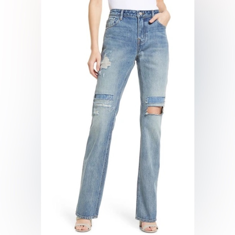 Frame DEGRADABLE THE LOW BOOTCUT JEANS IN SPEARS Sz‎ 27